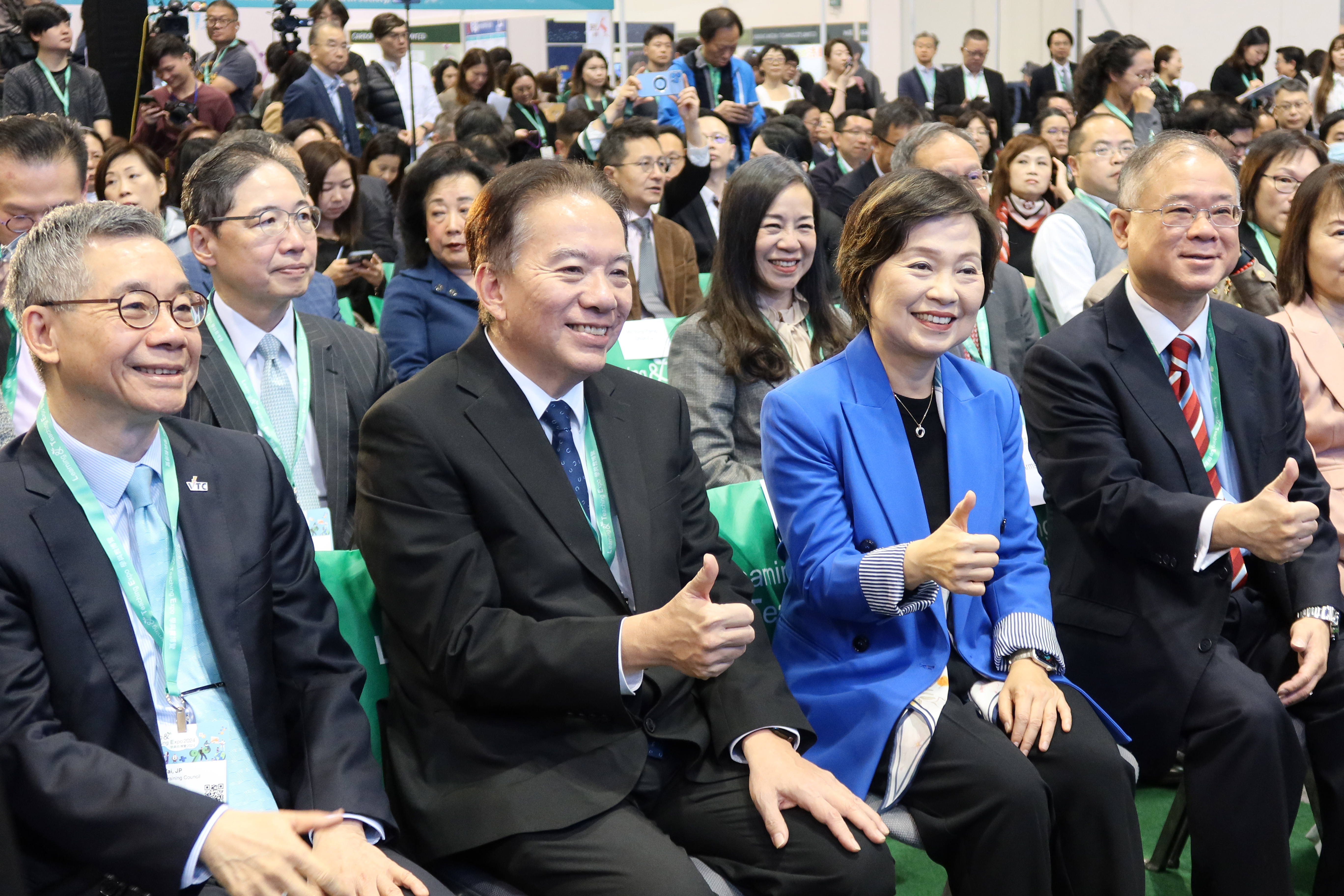 Photo ofEducation Commission members attend Learning and Teaching Expo  