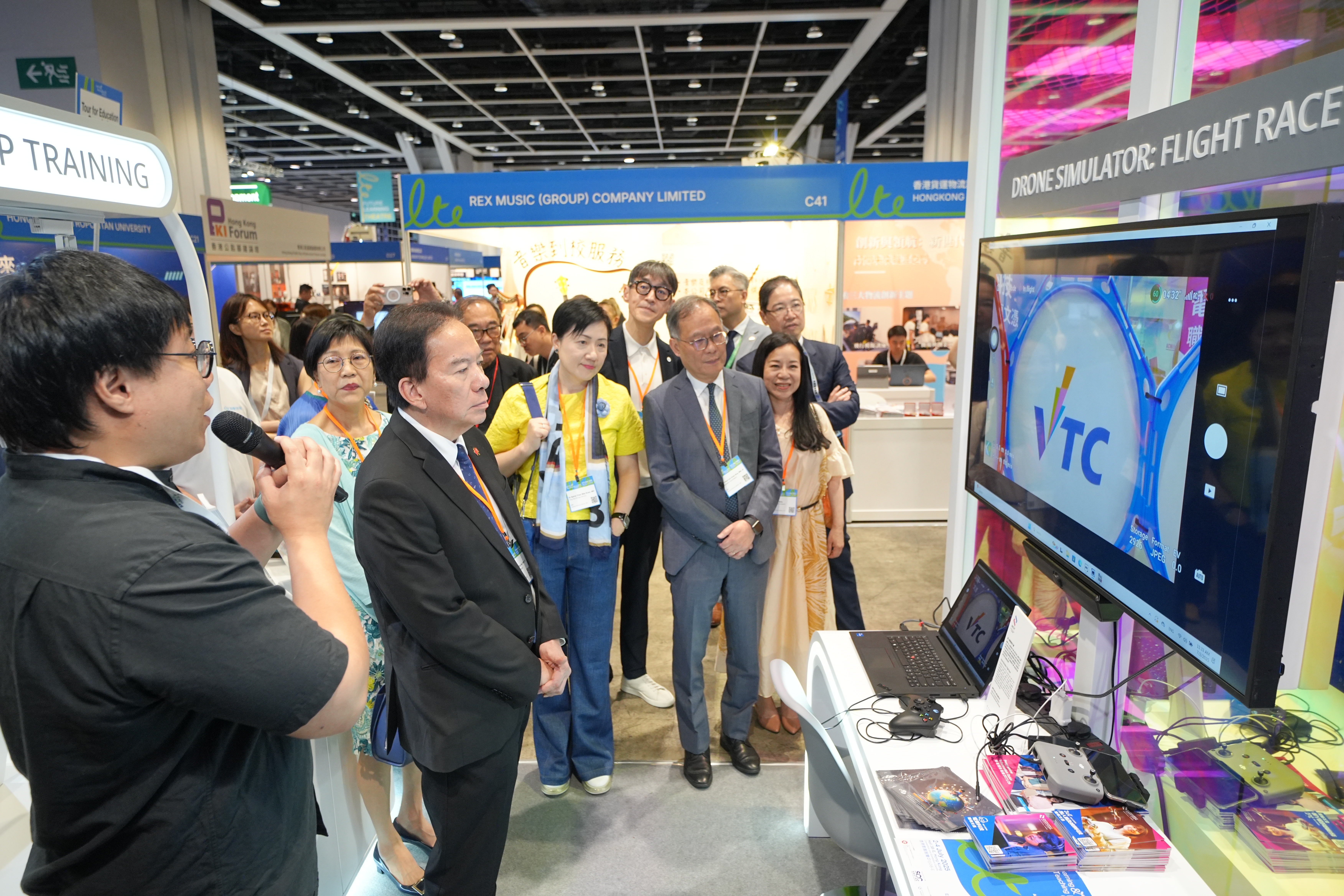 Photo ofEducation Commission members attend Learning and Teaching Expo 2025