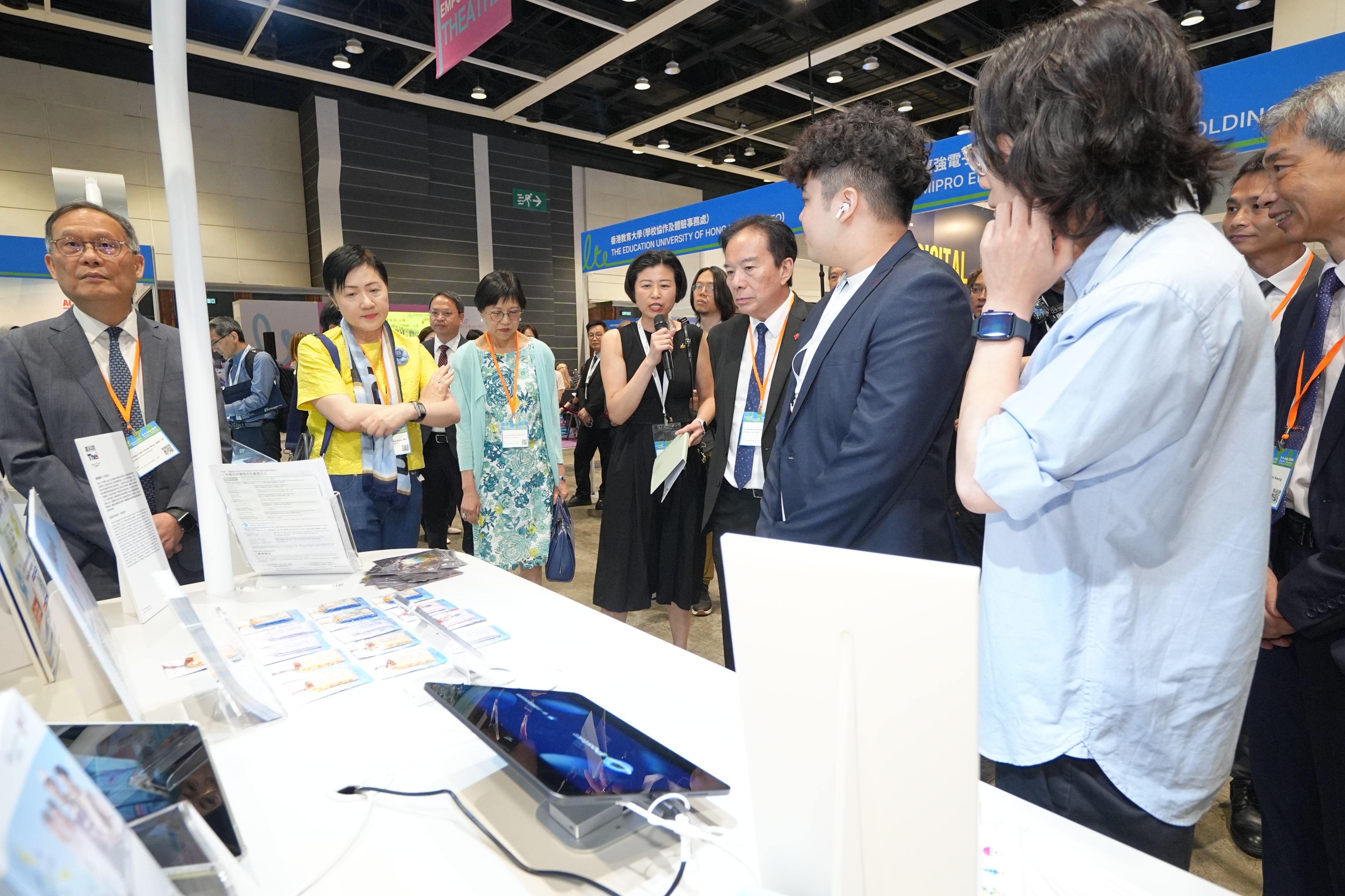 Photo ofEducation Commission members attend Learning and Teaching Expo 2025