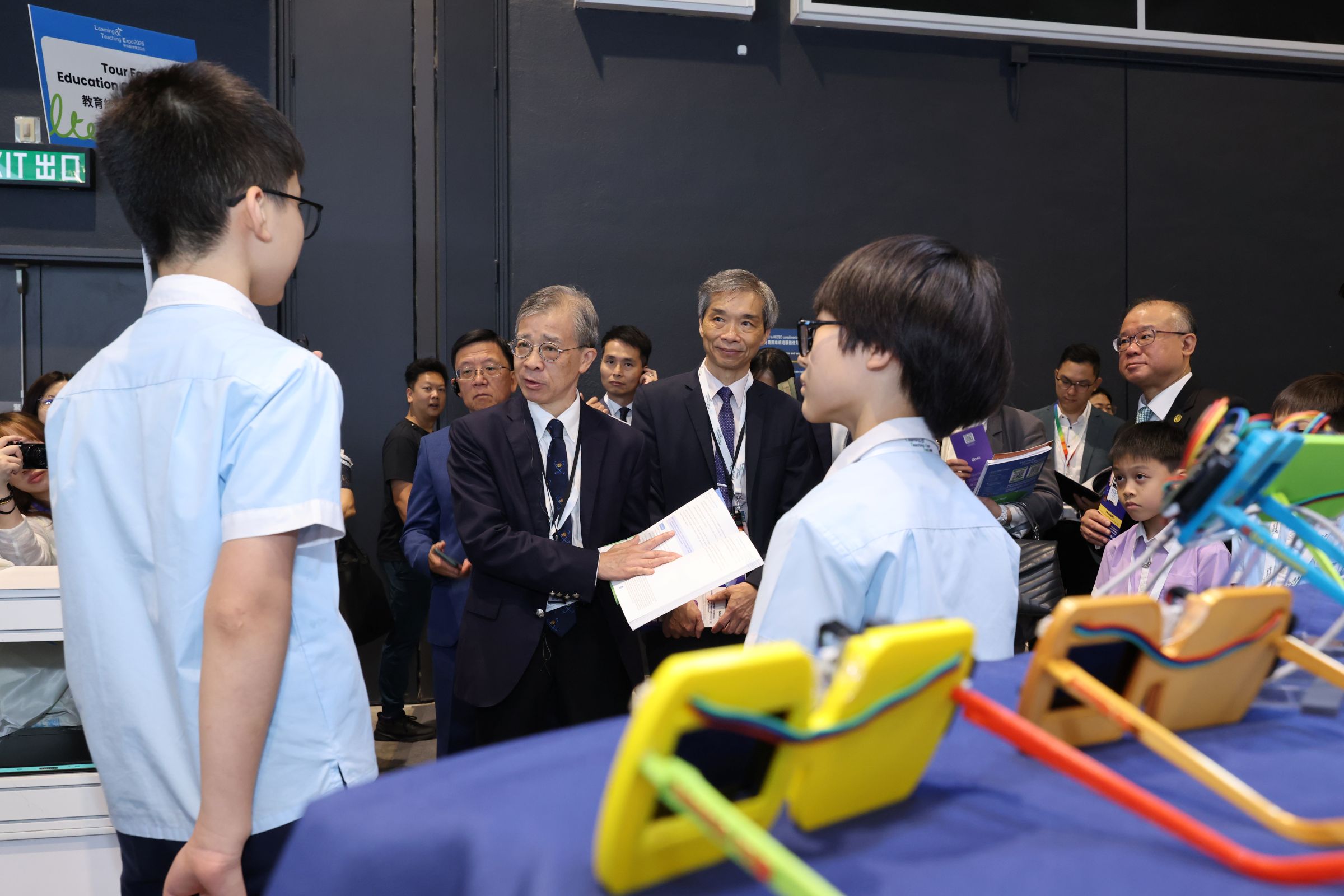 Photo ofEducation Commission members attend Learning and Teaching Expo 2026