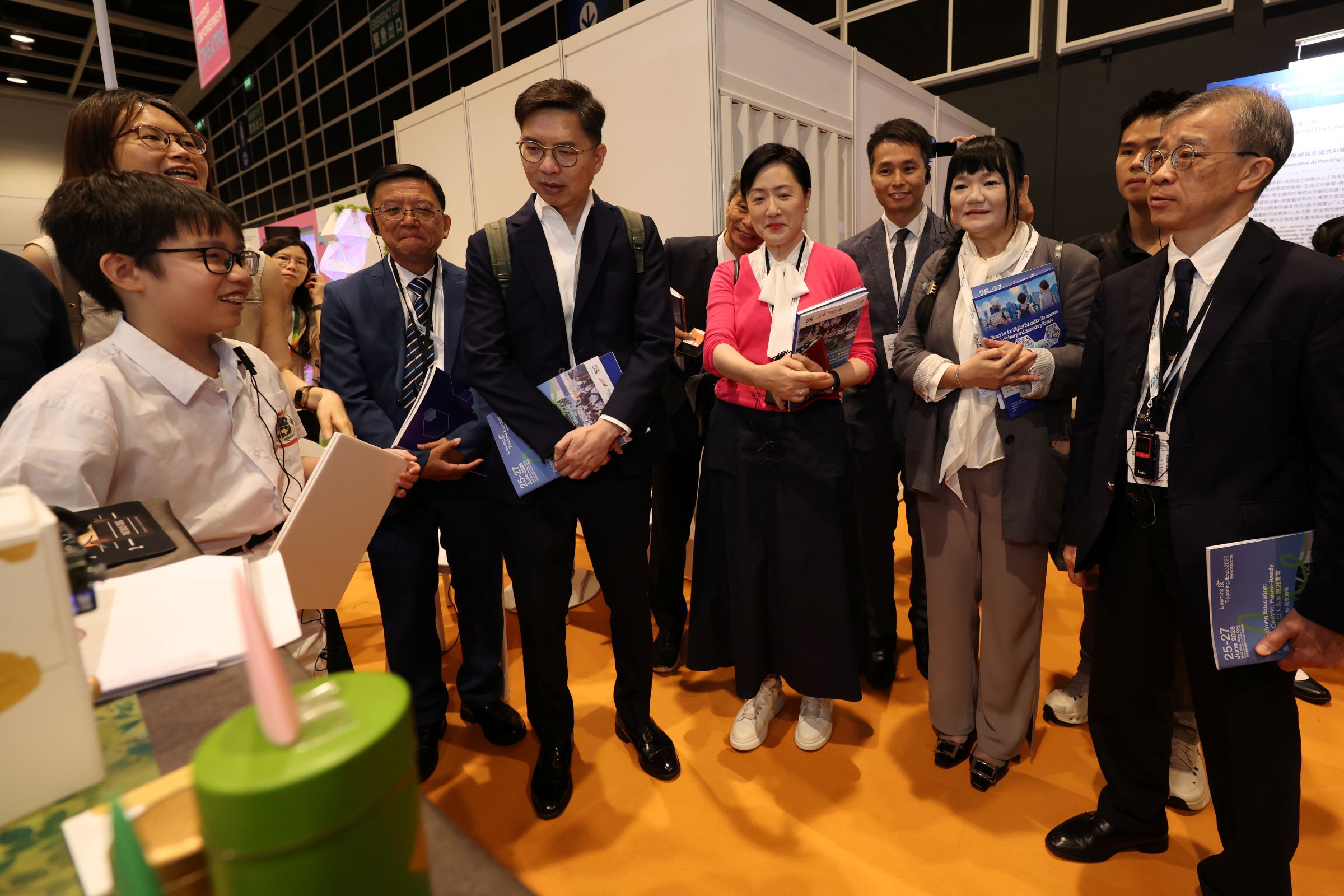 Photo ofEducation Commission members attend Learning and Teaching Expo 2026