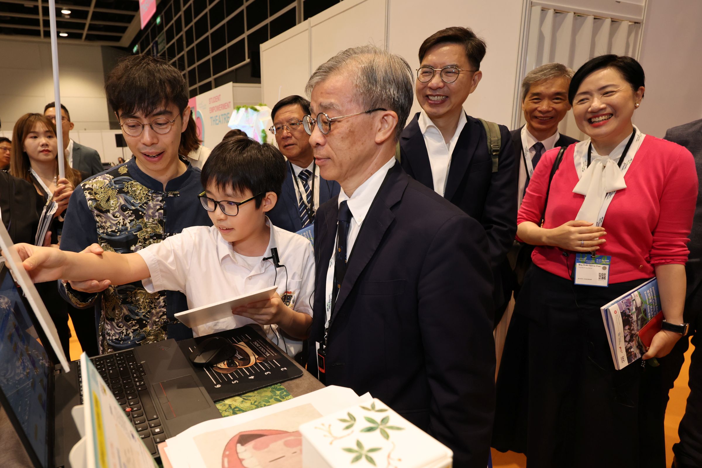 Photo ofEducation Commission members attend Learning and Teaching Expo 2026